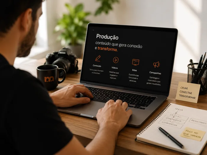 Produção de conteúdo na DDM